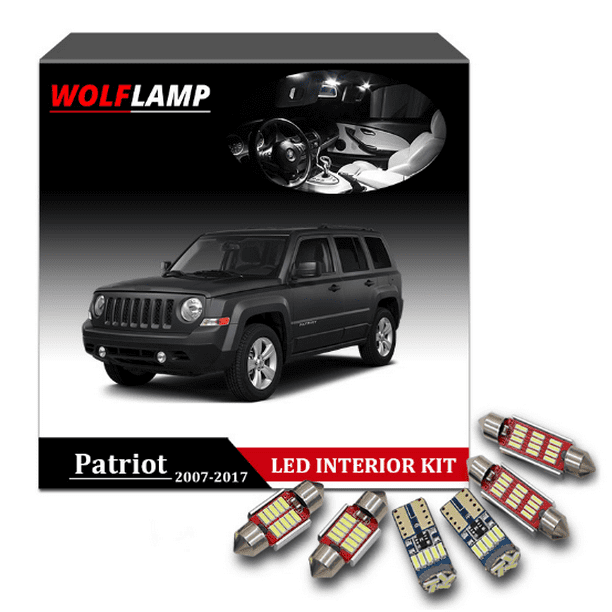 9008 H13 LED Headlight Kit Plug&Play for 2007-2016 Jeep PATRIOT High&Low Beam 